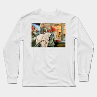 “Through the Window” by Jenny Nystrom Long Sleeve T-Shirt